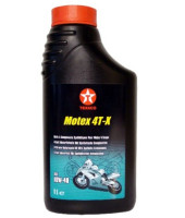 как выглядит масло моторное texaco motex 4t-x 10w40 1л  на фото
