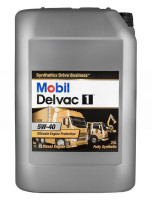 как выглядит масло моторное mobil delvac 1  5w40 20л на фото