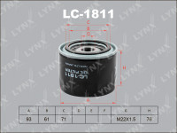 как выглядит lynxauto фильтр масляный lc1811 на фото
