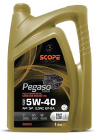как выглядит масло моторное scope pegaso 10500 geo sae 5w40 sp 4л на фото