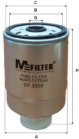 как выглядит m-filter фильтр топливный df3509 на фото