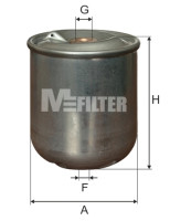 как выглядит m-filter фильтр масляный tf6524rc на фото