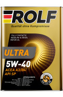 как выглядит масло моторное rolf ultra 5w-40 a3/b4 sp 4л на фото