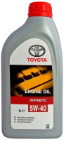 как выглядит масло моторное toyota motor oil sn 5w40 1л  на фото