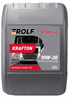 как выглядит масло моторное rolf krafton s7 m-la 10w-30 20л  на фото