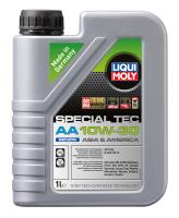 как выглядит liqui moly 10w-30 special tec aa benzin sn plus + rc 1л (синт.мотор.масло) на фото