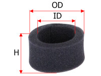 как выглядит sakura фильтр гидравлический h56610 на фото