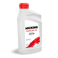 как выглядит масло моторное micking gasoline oil mg1 5w40 sp 1л на фото