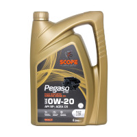 как выглядит масло моторное scope pegaso 9700 fs geo sae 0w20 c5 4л на фото