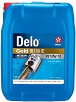 как выглядит масло моторное texaco delo gold ultra e 10w40 20л на фото