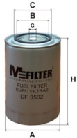 как выглядит m-filter фильтр топливный df3502 на фото