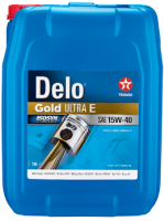 как выглядит масло моторное texaco delo gold ultra e 15w40 20л на фото
