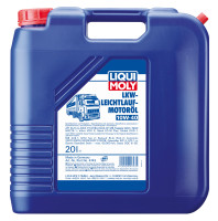 как выглядит масло моторное liqui moly lkw-leichtlauf 10w40 20л на фото