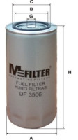 как выглядит m-filter фильтр топливный df3549 на фото