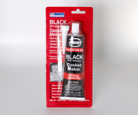 как выглядит герметик прокладка abro masters силиконовый черный 85г блистер 12abchres на фото