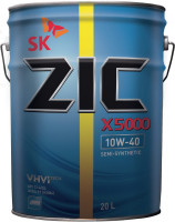 как выглядит масло моторное zic x5000 10w40 ci-4 20л на фото