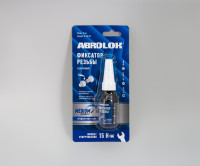 как выглядит фиксатор резьбы abro masters синий удаляемый 10мл блистер tl010bl на фото
