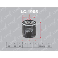 как выглядит lynx фильтр масляный lc1905 на фото