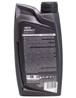 New Energy 5W40 Pl C3 1L_2 New Energy 5W40 Pl C3 1L_2