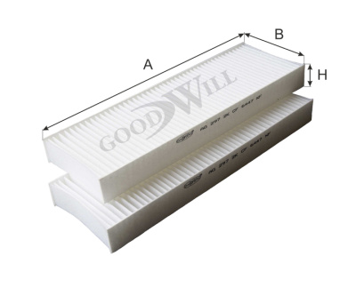 как выглядит фильтр салонный goodwill ag 297 2k cf на фото