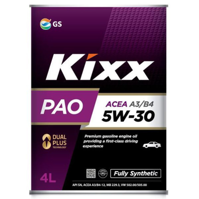 Масло моторное KIXX PAO 5w30 A